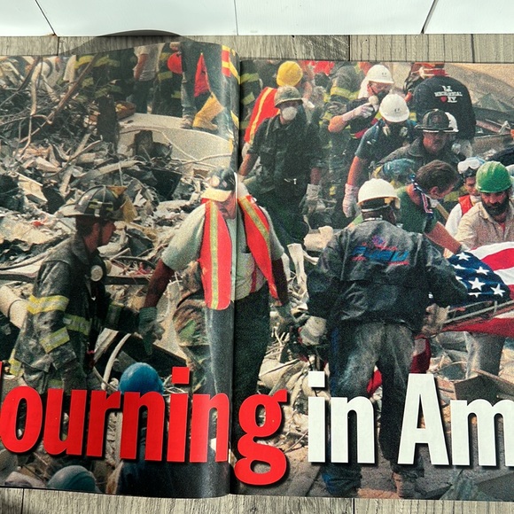 Time Magazine special Issue September 11th Attack World Trade Center One Nation - Picture 4 of 9